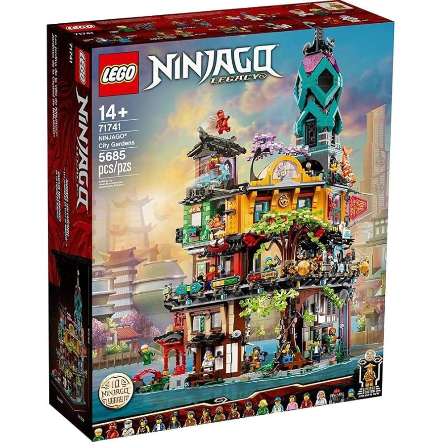 LEGO 71741 NINJAGO City Gardens for sale