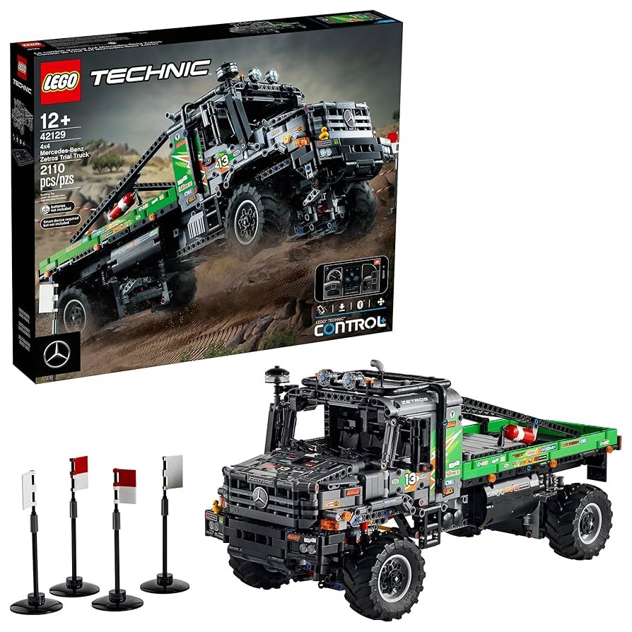 LEGO Technic 4x4 Mercedes-Benz Zetros Trial Truck 42129