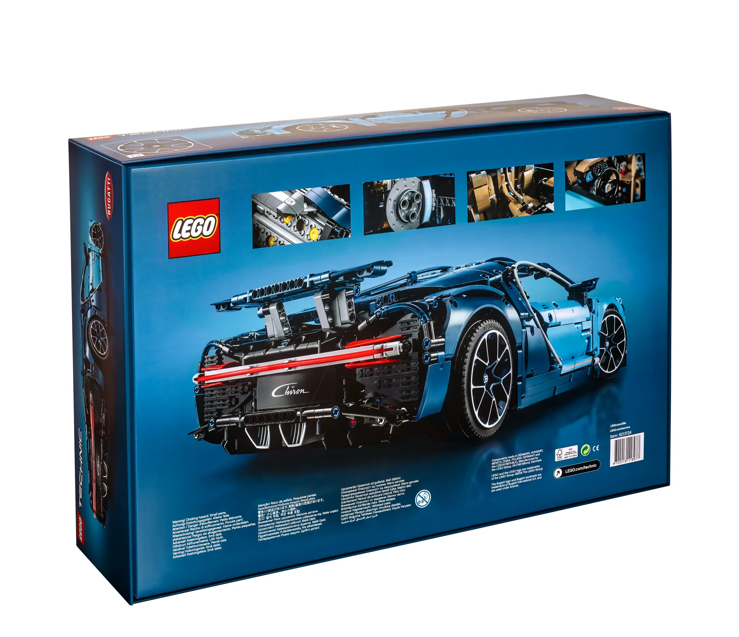 LEGO Technic Bugatti Chiron 42083 - Image 2