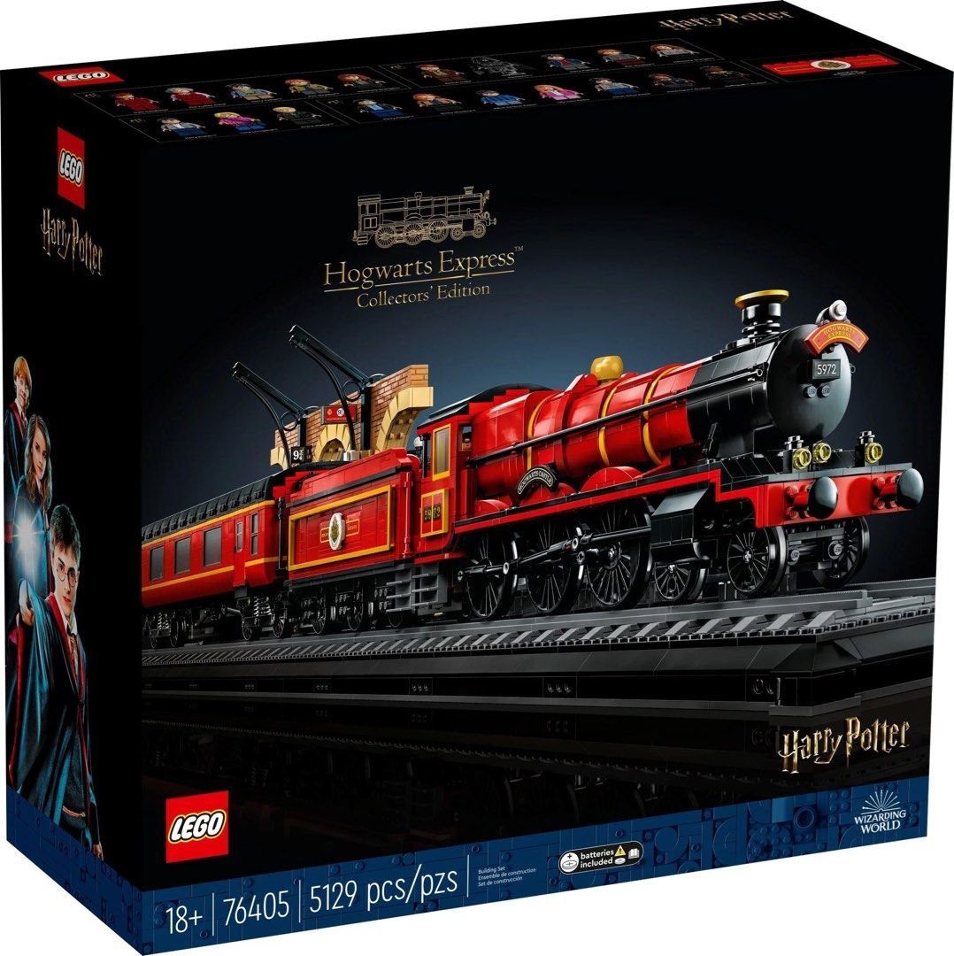 LEGO Harry Potter 76405 Hogwarts Express Collectors Edition – The Ultimate Train Set for Wizarding Fans