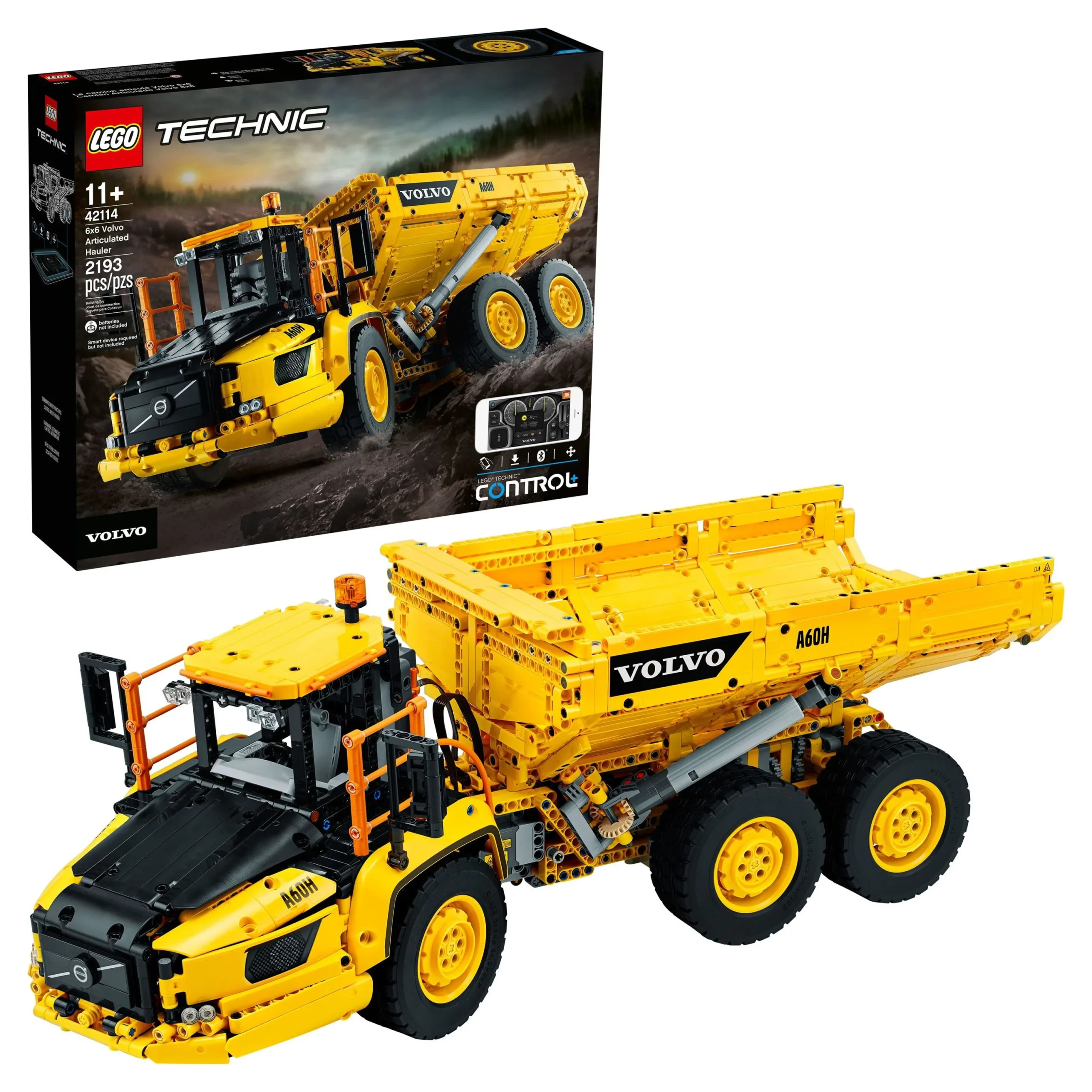 LEGO Technic 6x6 Volvo Articulated Hauler for sale - Image 4
